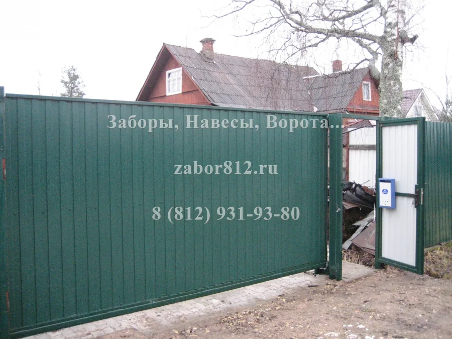 п. Сусанино (Ворота откатные)