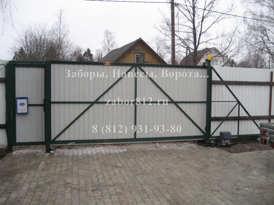 п. Сусанино (Ворота откатные)