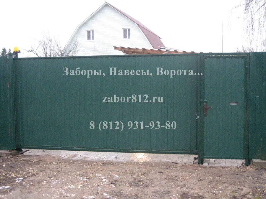 п. Сусанино (Ворота откатные)