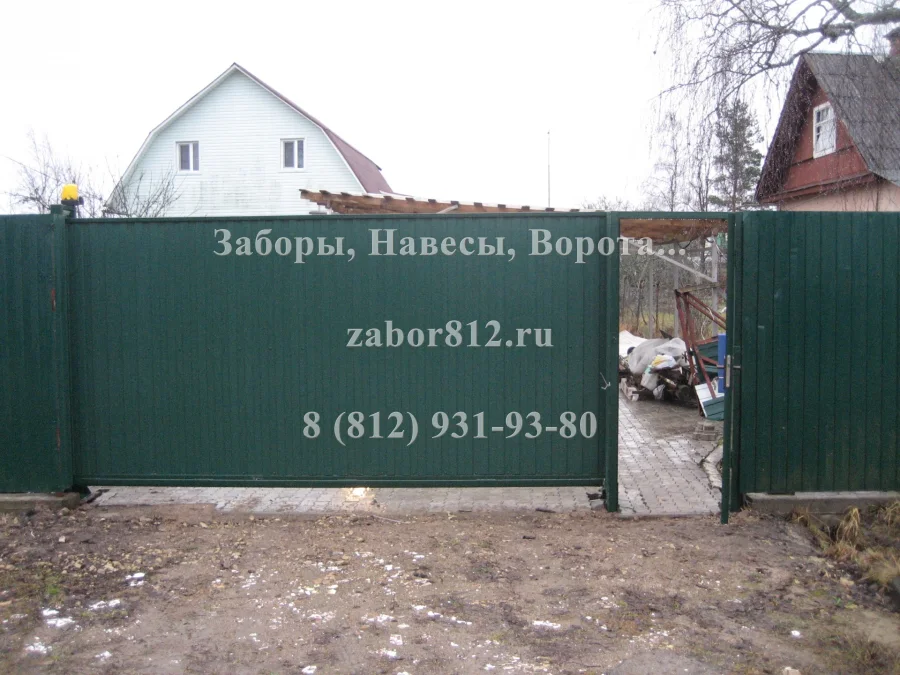п. Сусанино (Ворота откатные)