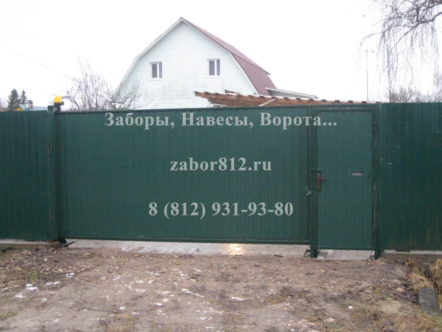 п. Сусанино (Ворота откатные)