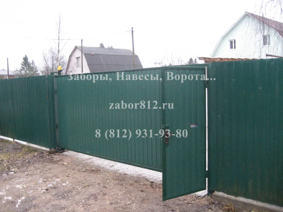 п. Сусанино (Ворота откатные)