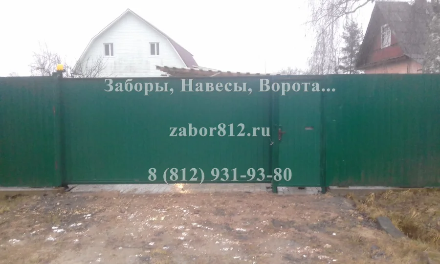 п. Сусанино (Ворота откатные)