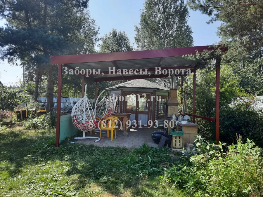 Навес-беседка Рахья