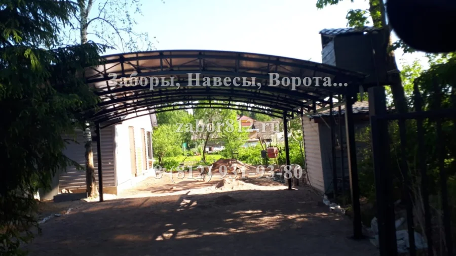 п. Елизаветино (Навес арочный)